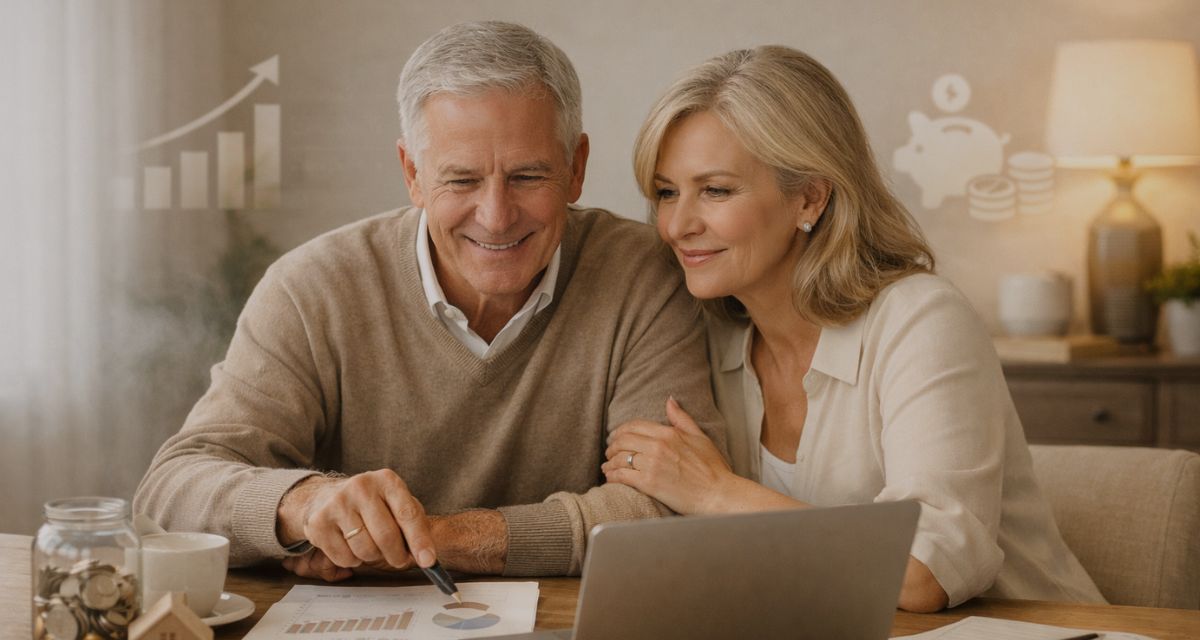 Retirement income strategy after 60