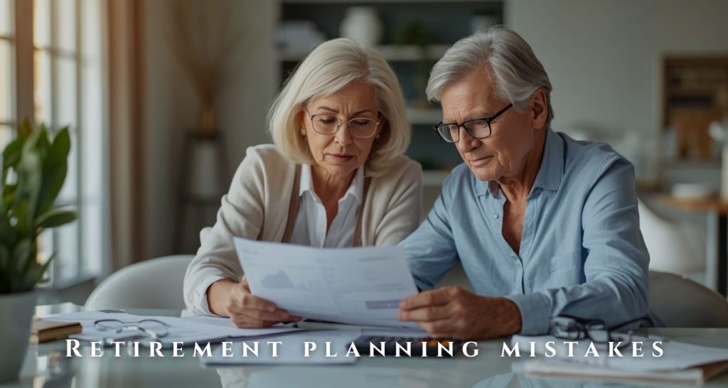 Retirement planning mistakes